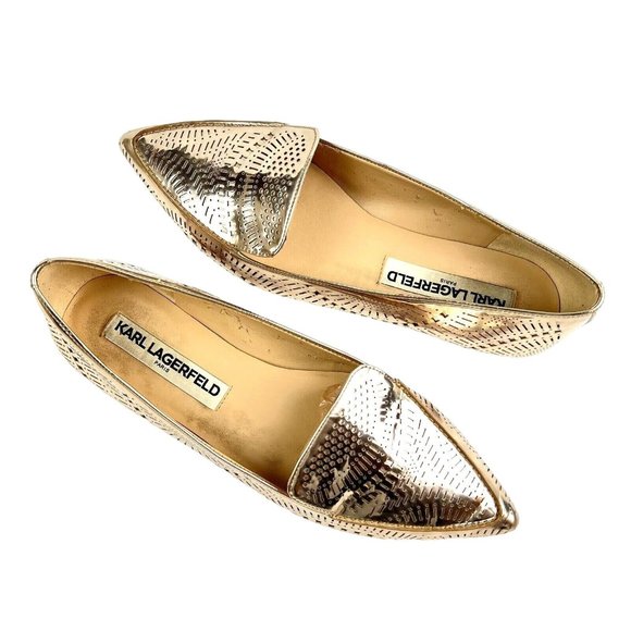 Karl Lagerfeld Shoes Karl Lagerfeld Danica Ballet Flats Size 65